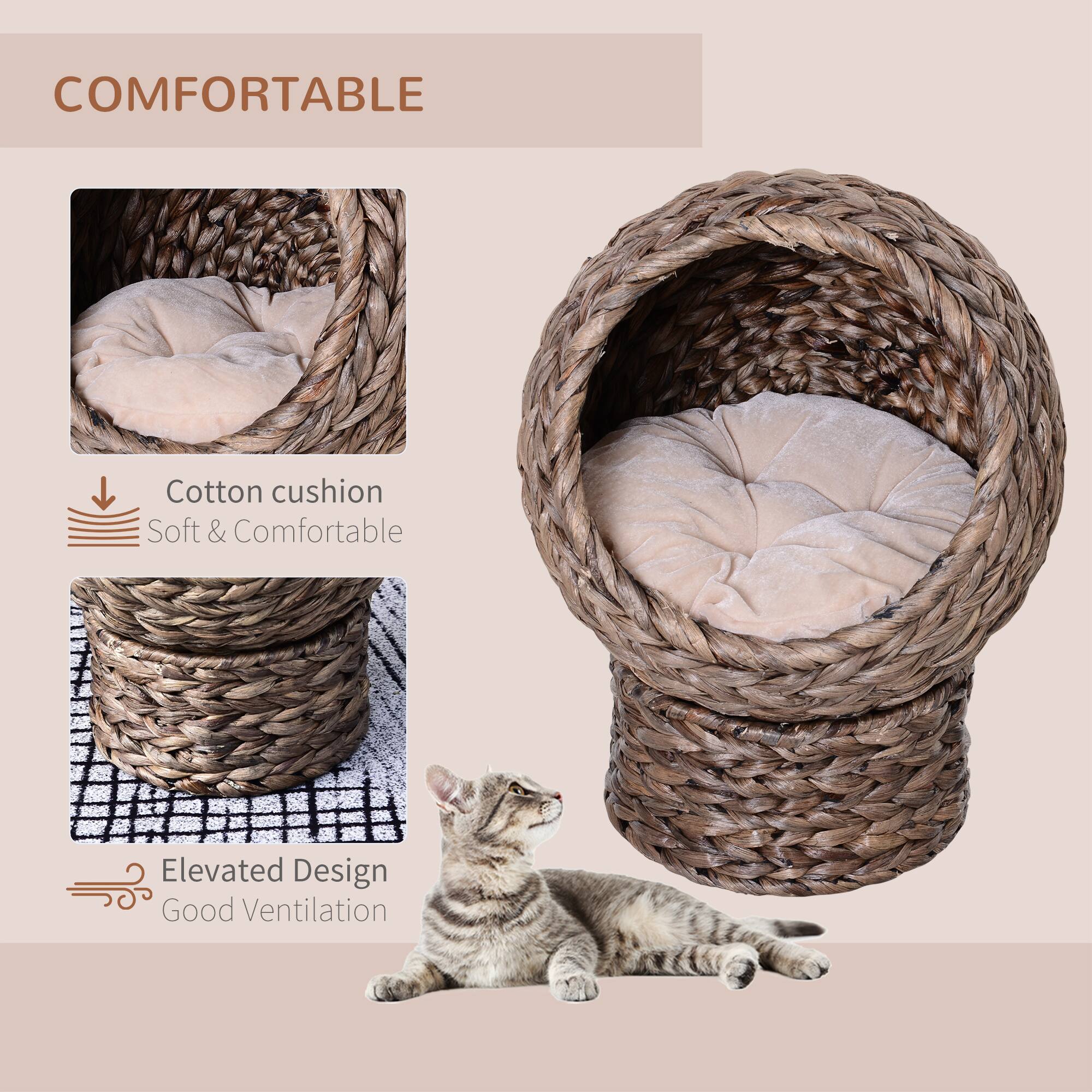 COMFORTABLE

Cotton cushion  
Soft & Comfortable

Elevated Design  
Good Ventilation