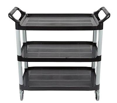 Alt View 1. RubberMaid - Commercial X-tra Utility Cart; - Black.