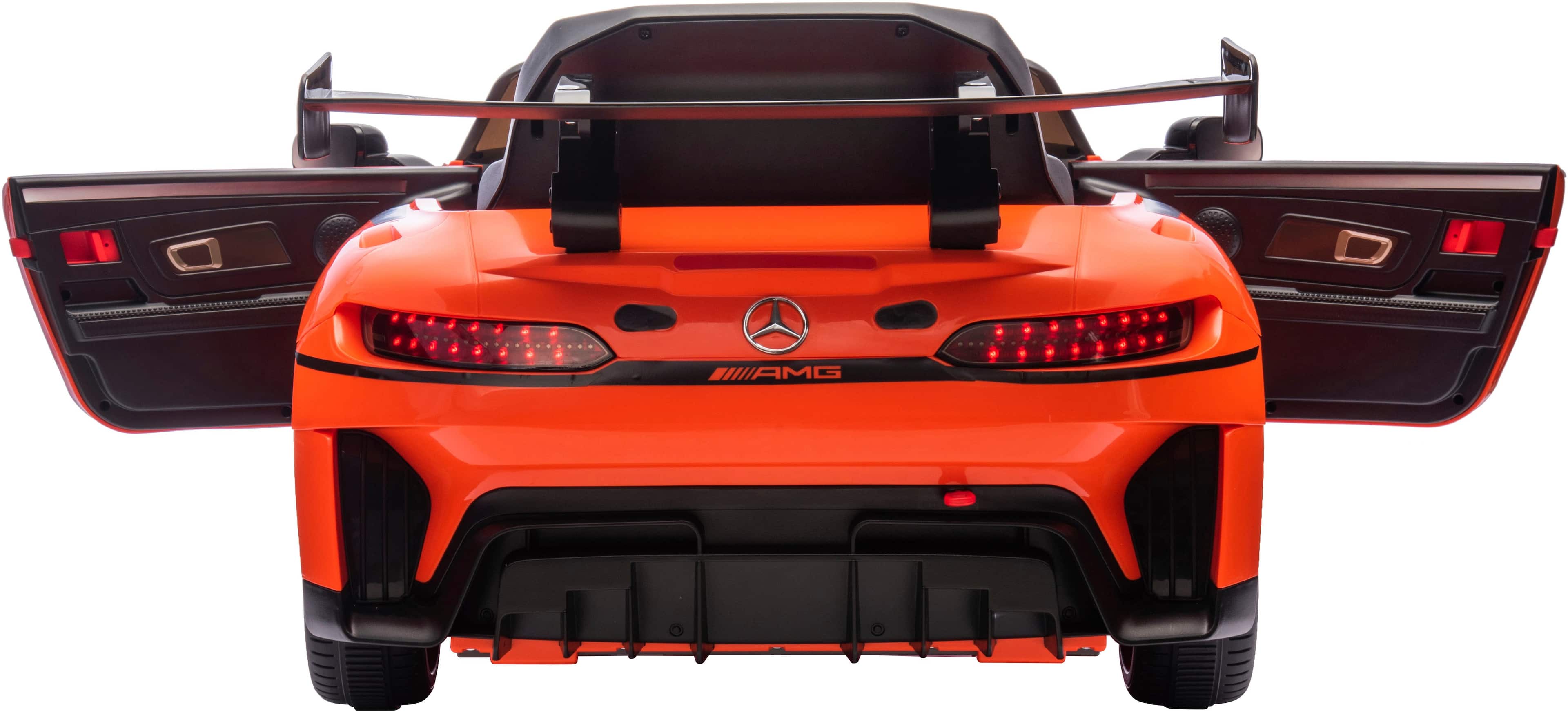 Alt View 16. Hyper - Mercedes AMG GT3 12V Ride On - 3.5MPH Max Speed - Adult Remote Control - Front & Rear Lights - Horn - Safety Belt - Orange.