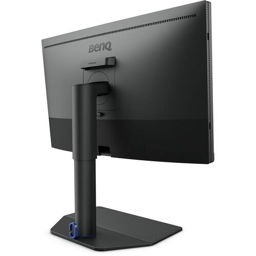 Alt View 4. BenQ - PhotoVue 27" QHD 1440p HDR Monitor 5 ms 16:9 1000:1 99% Adobe RGB, USB-C, USB Hub HDMI & DisplayPort - Black.