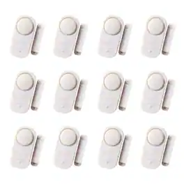 Stock Preferred - 10 Pack Wireless Home Window Door Burglar Security Alarm System - White
