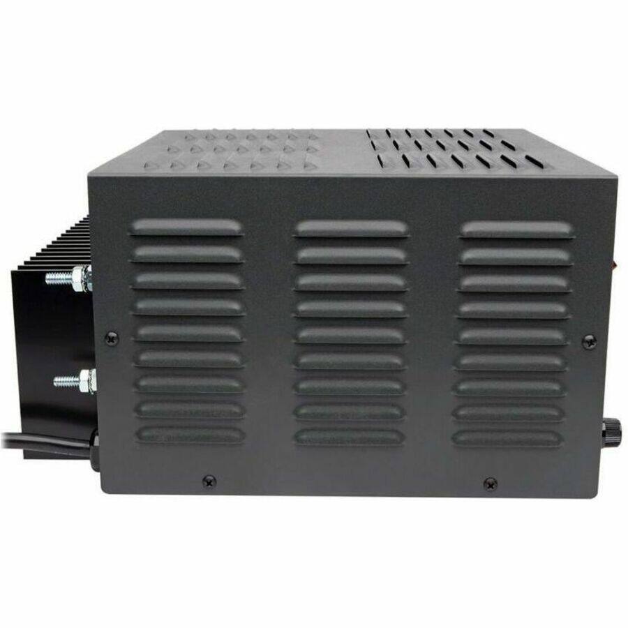 Alt View 5. Tripp Lite - Eaton Tripp Lite Series TAA-Compliant 40-Amp DC Power Supply, 13.8VDC, Precision Regulated AC-to-DC Conversion - 200W - Black.