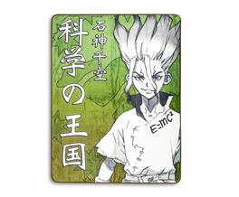 Just Funky - Dr. Stone Senku Ishigami Fleece Throw Blanket | 45 x 60 Inches - Green