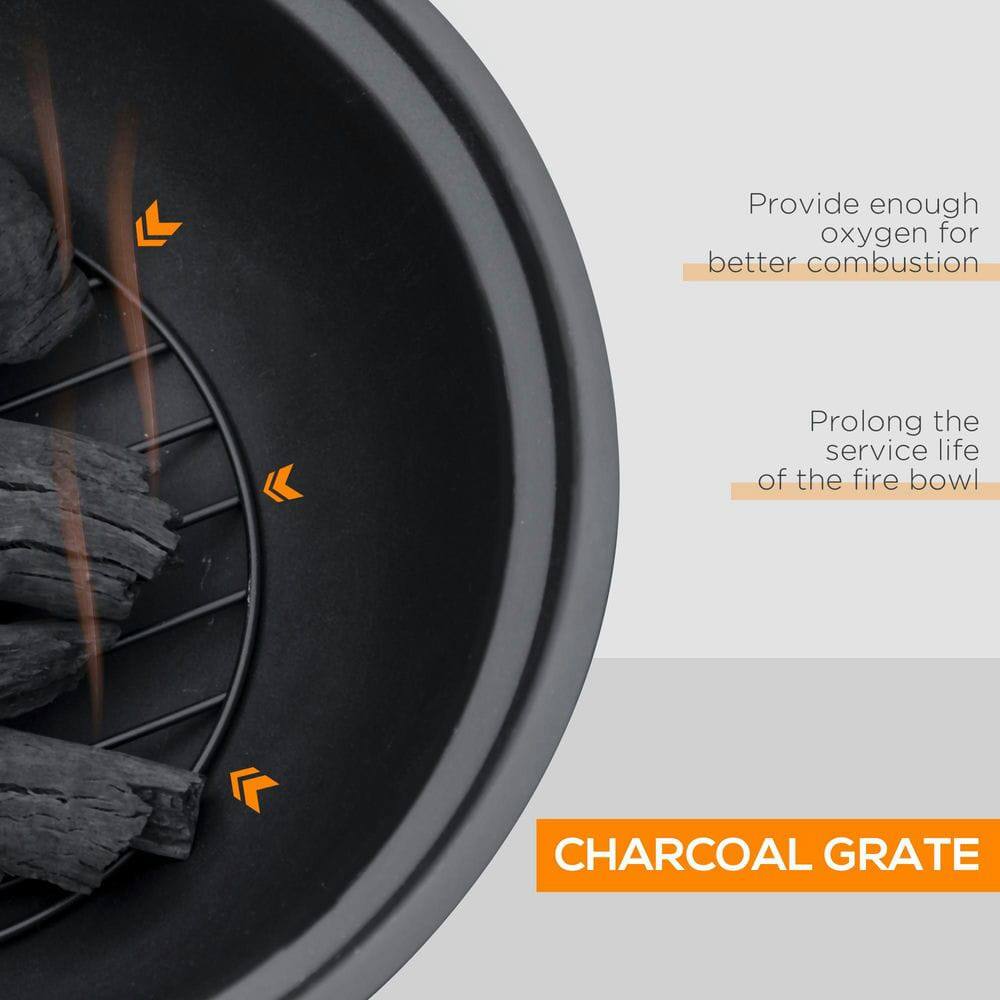 CHARCOAL GRATE

- Provide enough oxygen for better combustion
- Prolong the service life of the fire bowl