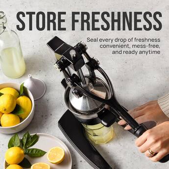 Zulay Kitchen Cast Iron Manual Citrus Press & Orange Squeezer Zulay Kitchen Cast Iron Manual Citrus Press & Orange Squeezer
