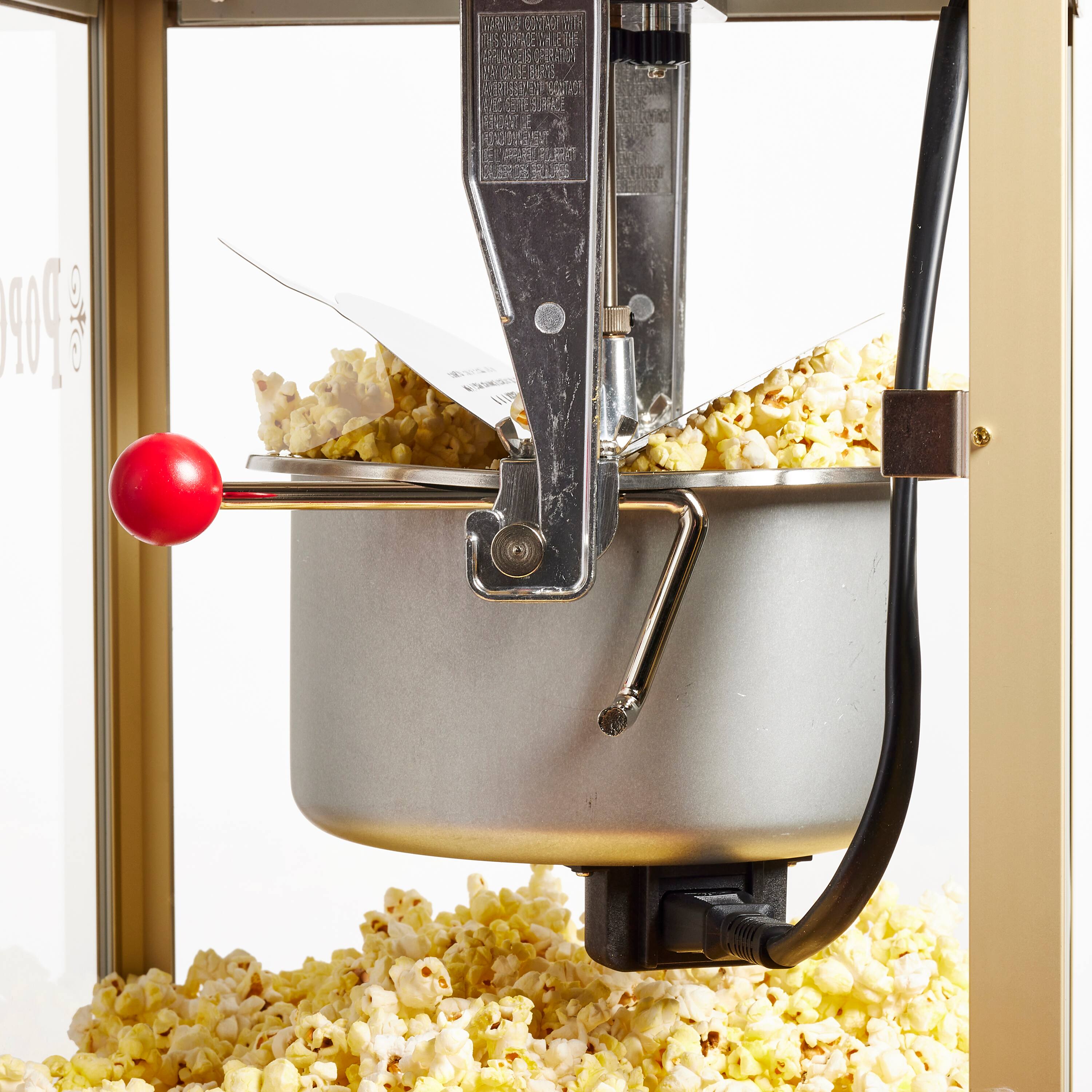 Alt View 5. Nostalgia - 53-in. Popcorn Cart with Candy Dispenser - Red.