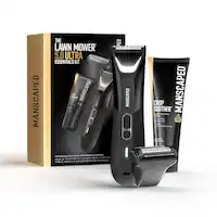 Manscaped - The Lawn Mower 5.0 Ultra Hair Trimmer Essentials Kit - Black - Front_Zoom