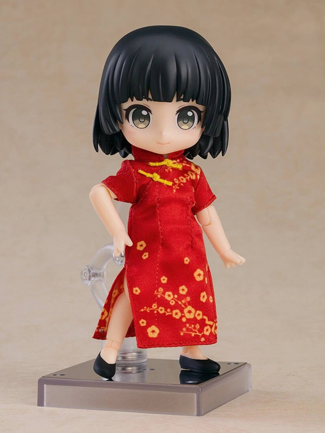 Alt View 1. Good Smile Company - Good Smile Company - Nendoroid Doll Outfit Set - Chinese Dress Red Version   - COLLECTIBLES - Multicolor.