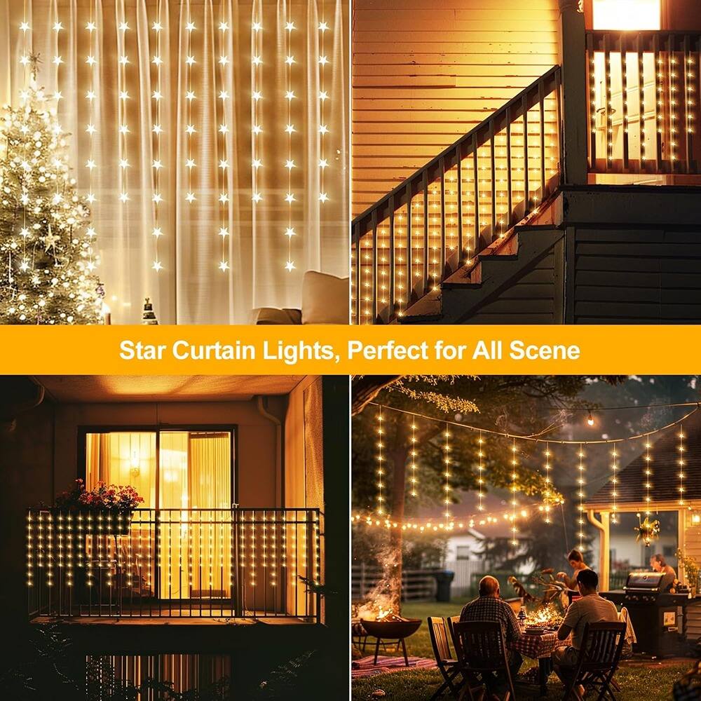 Star Curtain Lights, Perfect for All Scene