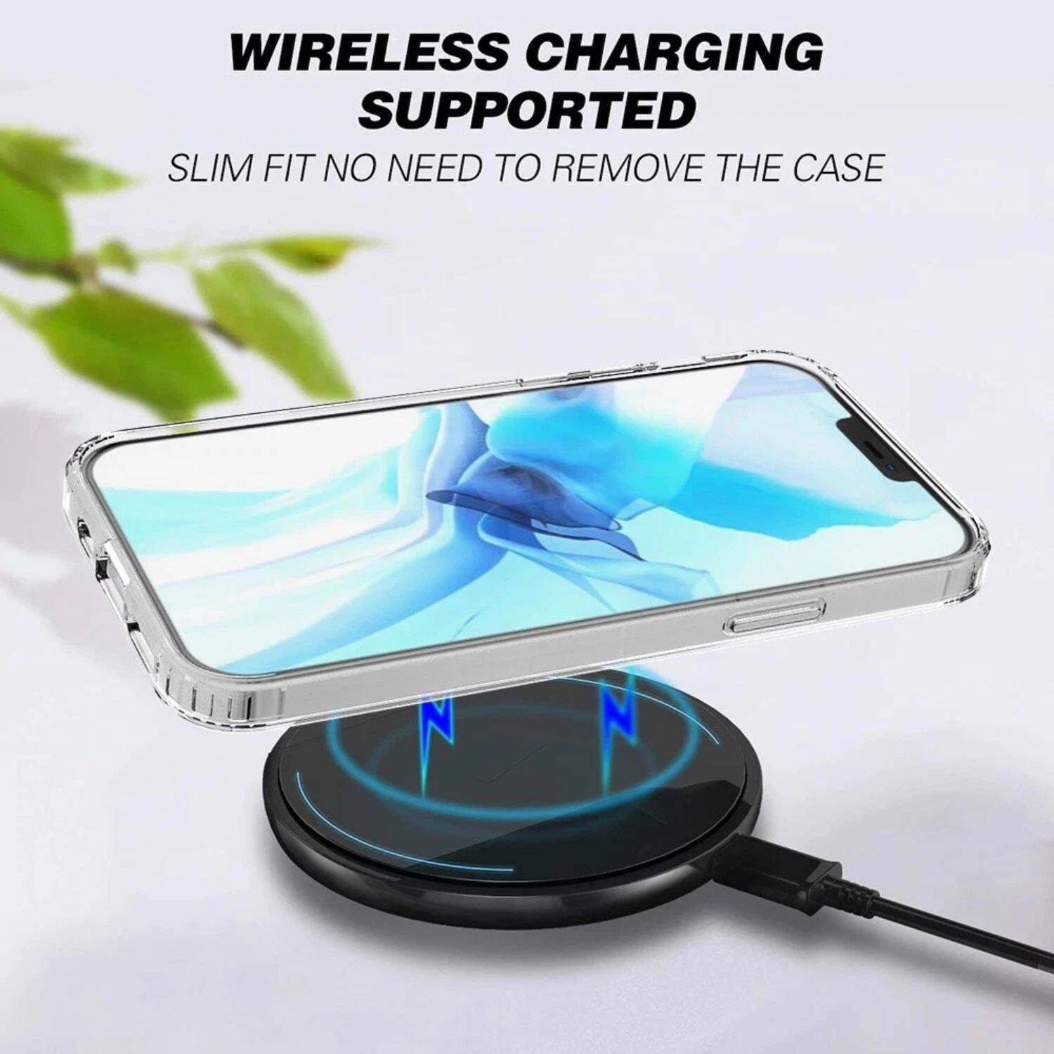 WIRELESS CHARGING SUPPORTED  
SLIM FIT NO NEED TO REMOVE THE CASE
