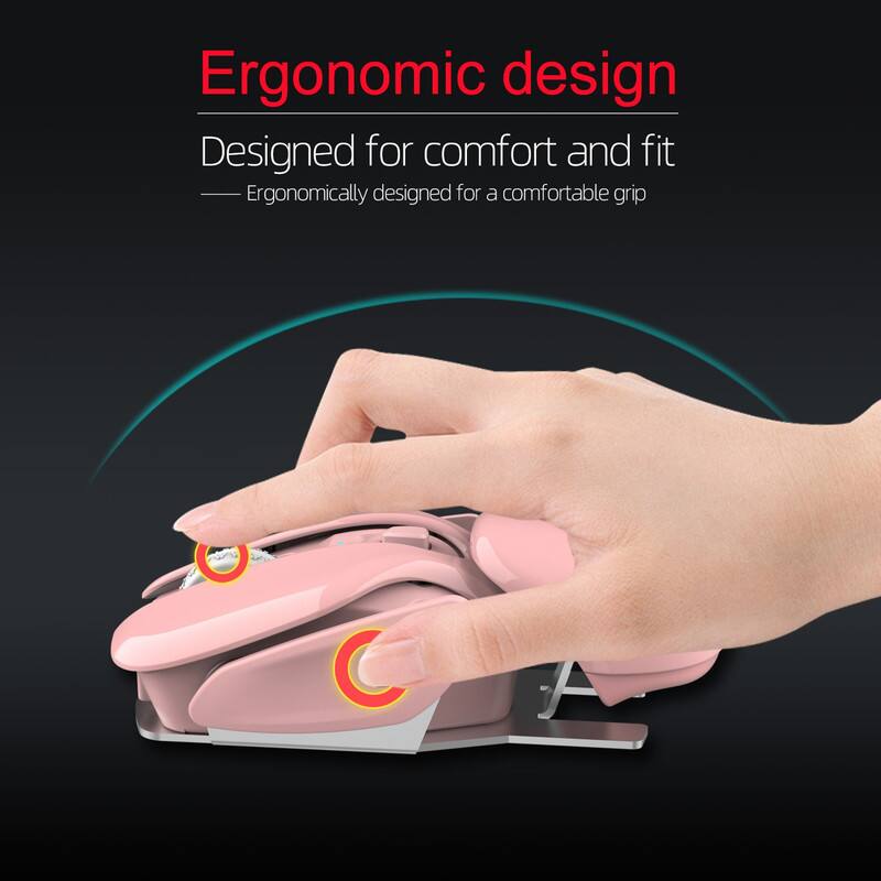 Ergonomic design  
Designed for comfort and fit  
— Ergonomically designed for a comfortable grip
