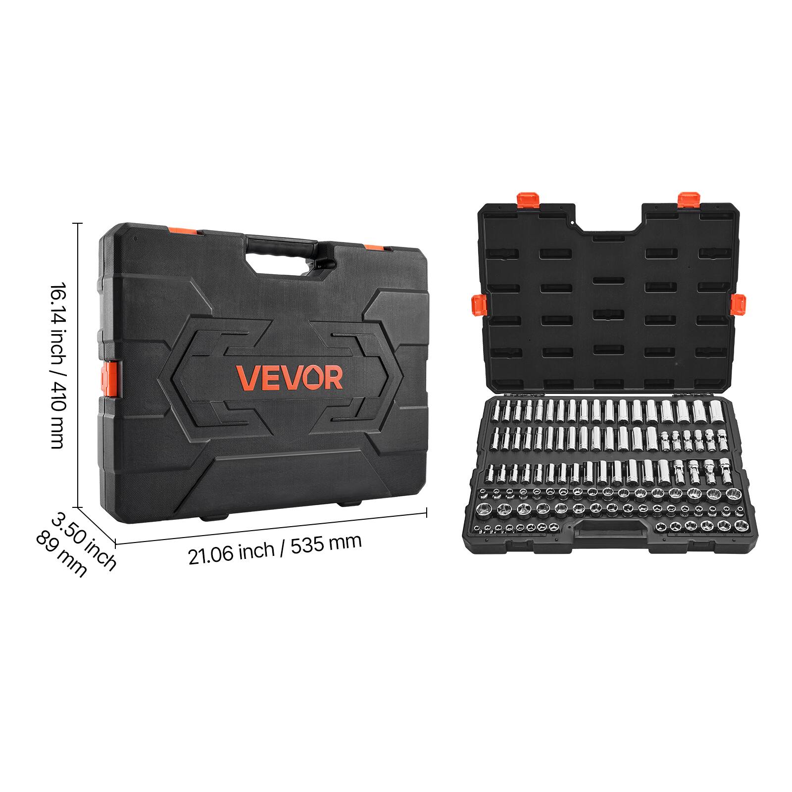 16.14 inch / 410 mm  
3.50 inch / 89 mm  
21.06 inch / 535 mm