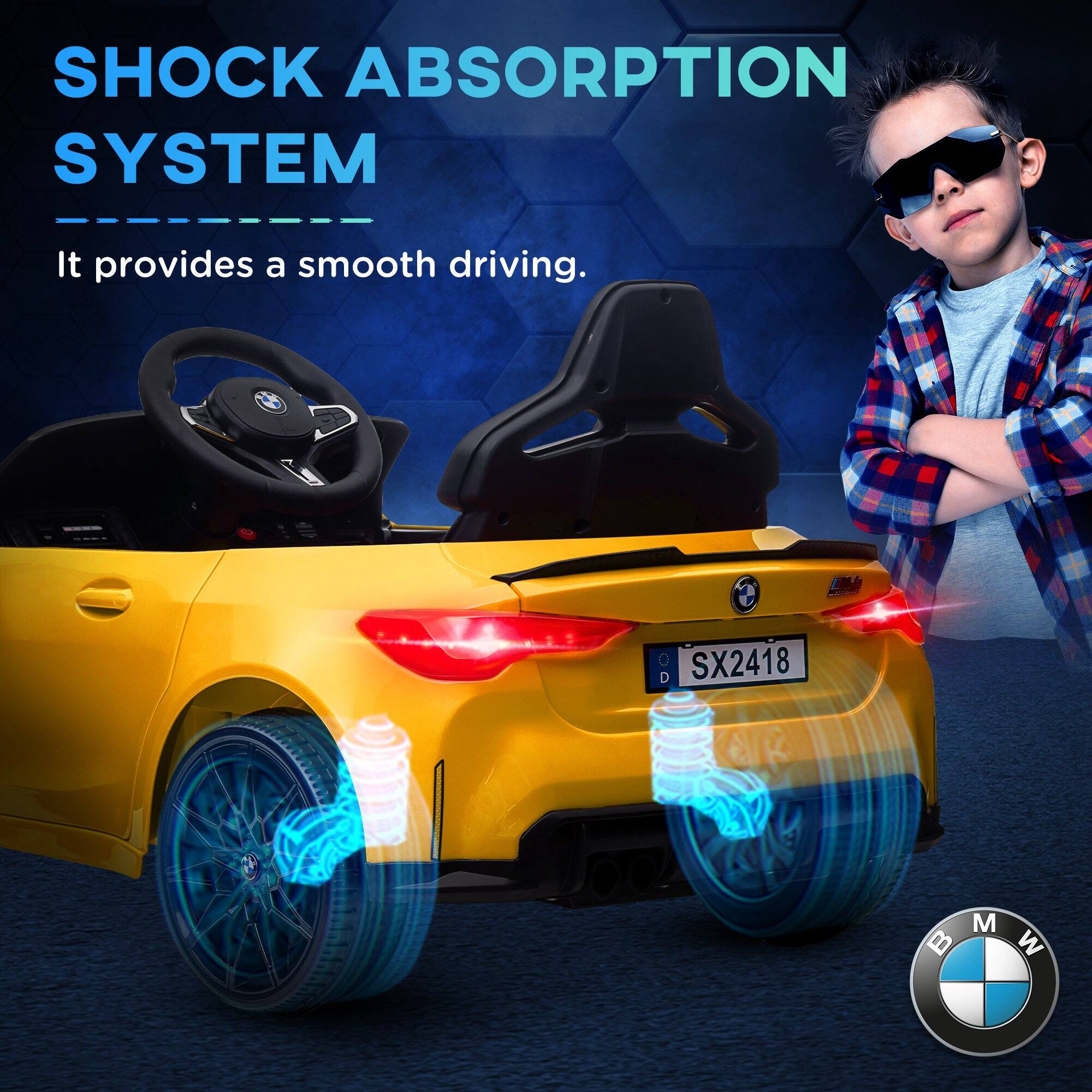 SHOCK ABSORPTION SYSTEM  
It provides a smooth driving.