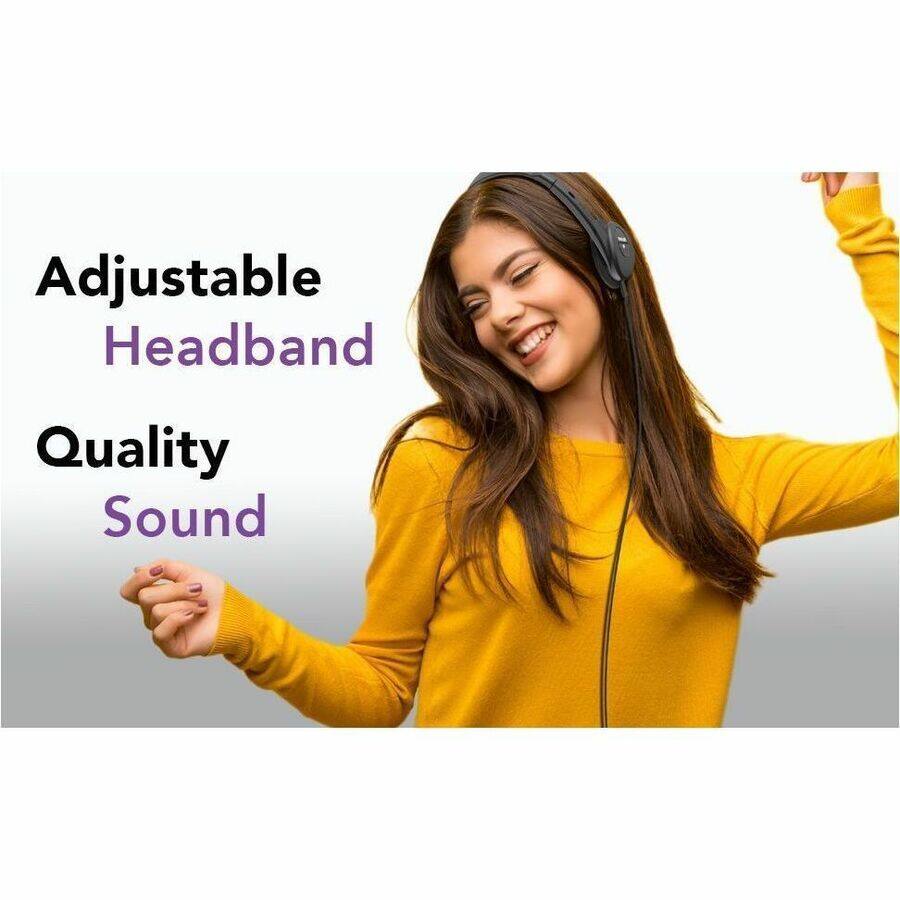 Alt View 8. Maxell - Maxell HP-101 Type C Headphone - Stereo - USB Type C - Wired - 32 Ohm - 20 Hz to 20 kHz - On-ear, Over-the-head - Red.