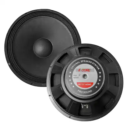 ORIGINAL SPEAKER SYSTEM
5 CORE
PRO SERIES
FR 15 140MS
PRO SOUND