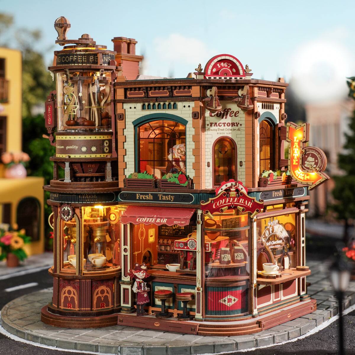 ROAS  
GCOFF BE NS Nov. quality R6 CYX25L  
00 Dont Fresh Tasty COFFEE BAR since 1457  
1467 offee FACTORY Creatog Fresh Caffee SINCE 1615 LATTE Fresh COFFEE EEBAR Sney! COFFE Sell-Chechous