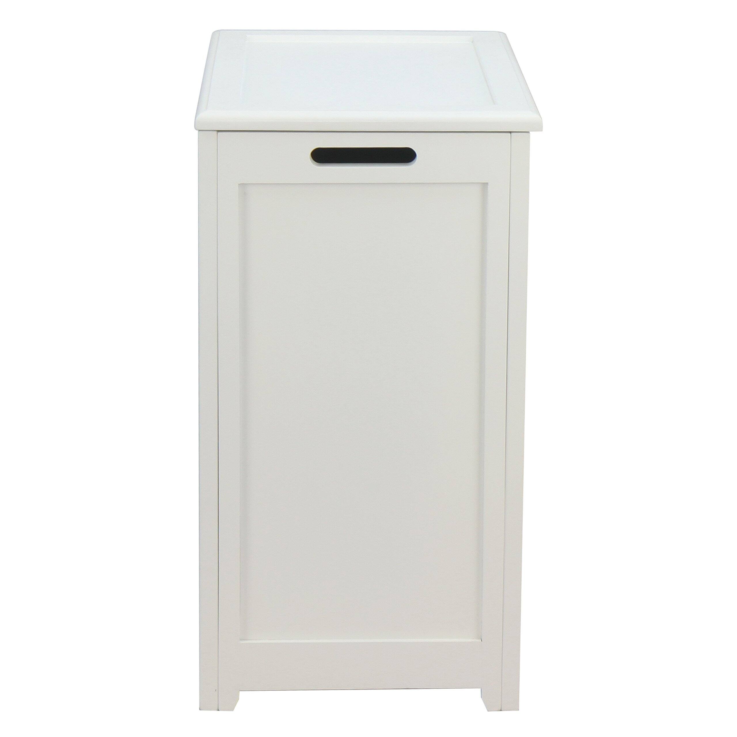 Back. JETRANSPORT - Rh5513white Storage Laundry Hamper White Hand grips on both sides for easy carryingStores various items such - Default.