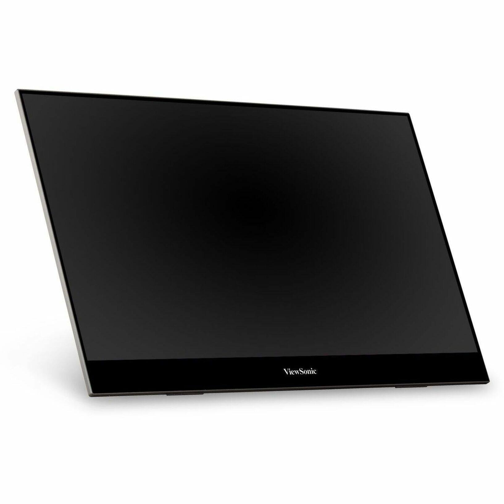 Alt View 13. ViewSonic - VX1655-4K-OLED 15.6" OLED UHD Portable Monitor (USB-C, Mini HDMI) - Black.