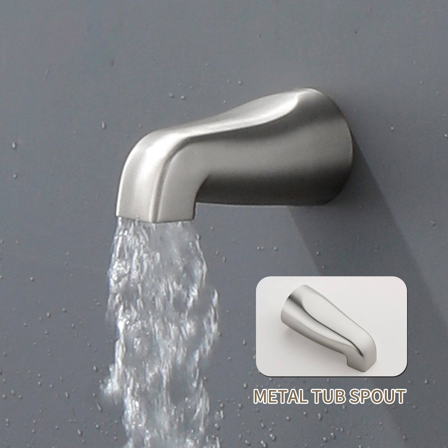 METAL TUB SPOUT