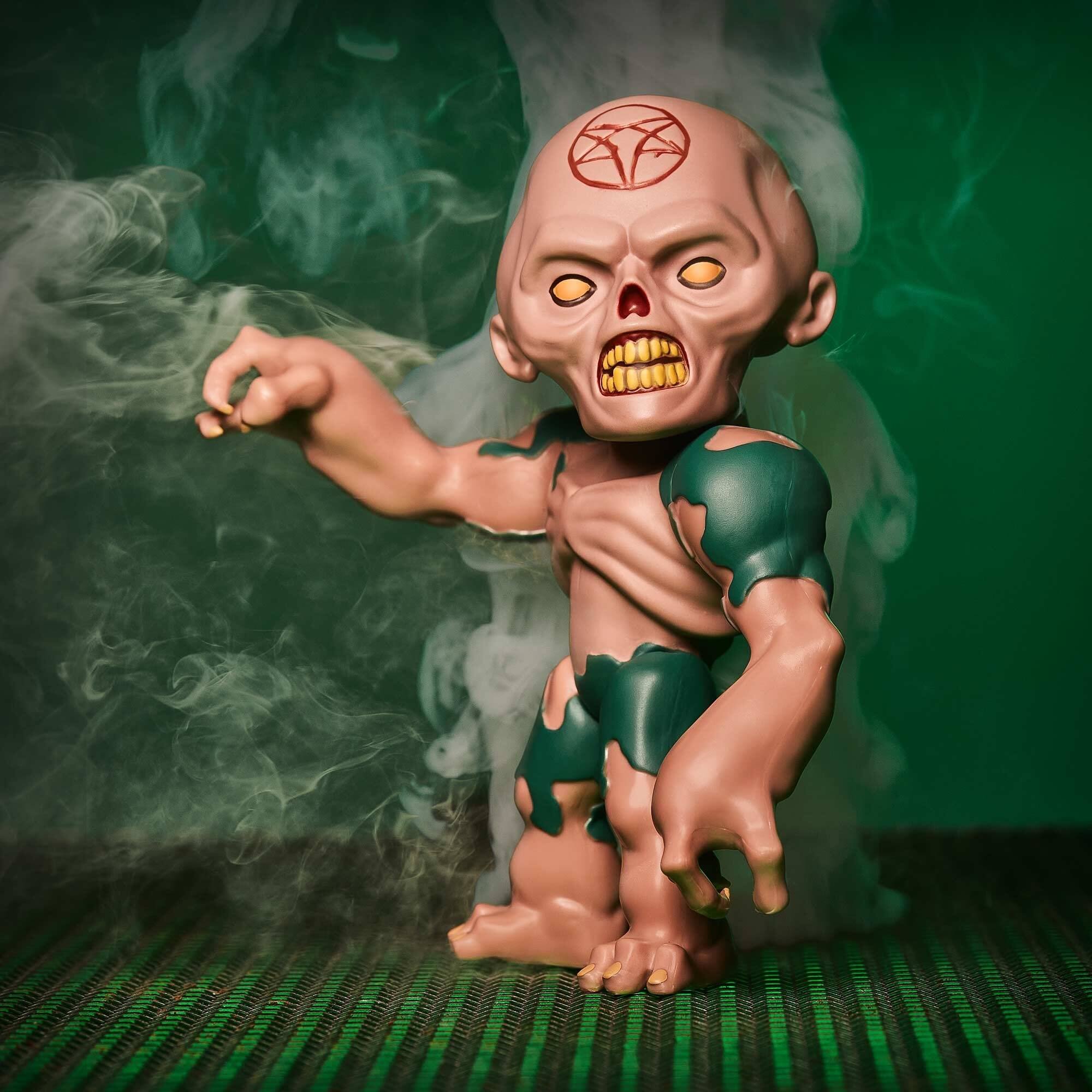 Alt View 1. Numskull - Numskull Zombie DOOM Eternal In-Game Posable Collectible Figure- Limited Edition - Multicolor.