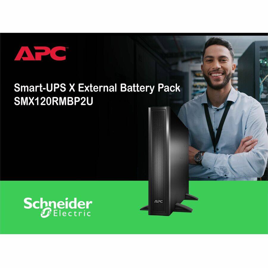 APC Smart-UPS X External Battery Pack  
SMX120RMBP2U  

Schneider Electric