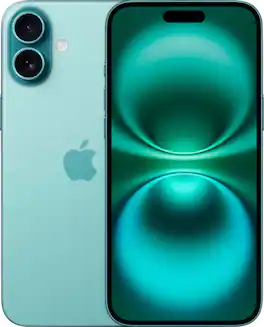 Apple - iPhone 16 Plus 128GB - Apple Intelligence (Unlocked) - Teal