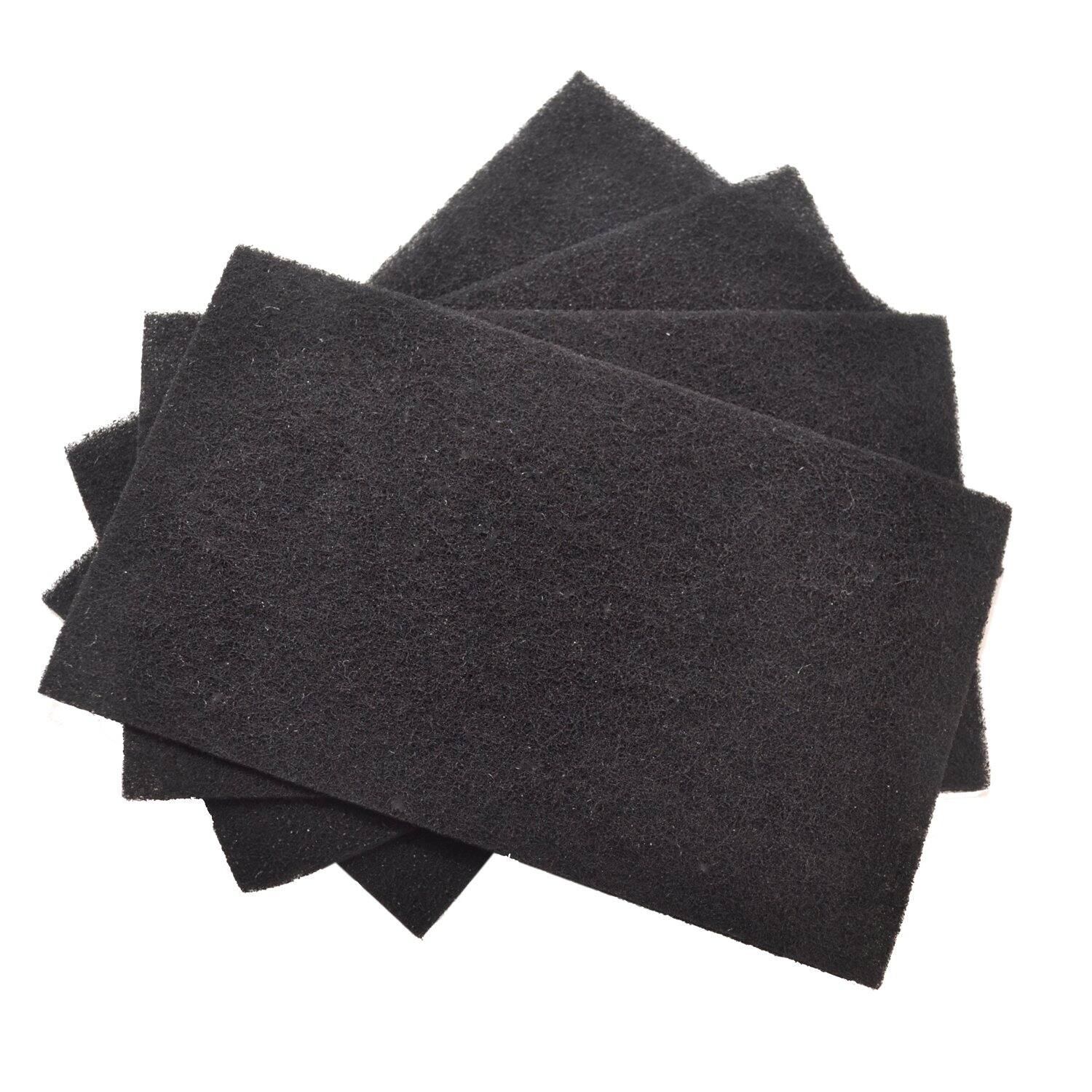 Left. HQRP - Filter E HEPA Combo + 4 Carbon Pre-Filters for GermGuardian AC4100 AC4150 - Replaces FLT4100 FLT11CB4.