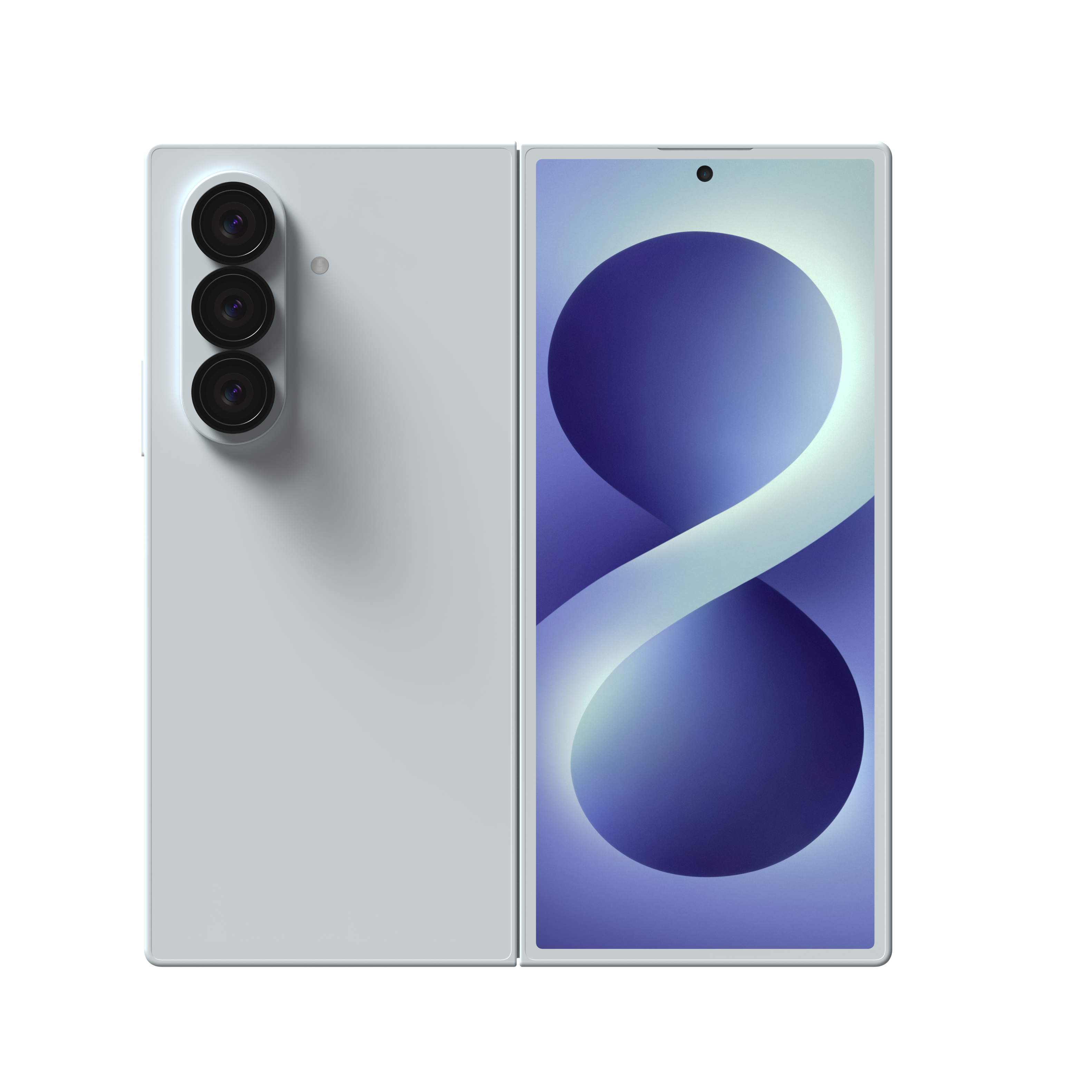 Angle. ZAGG - Glass Elite Lens Protection for Samsung Galaxy Z Fold8 Ultra - Black.