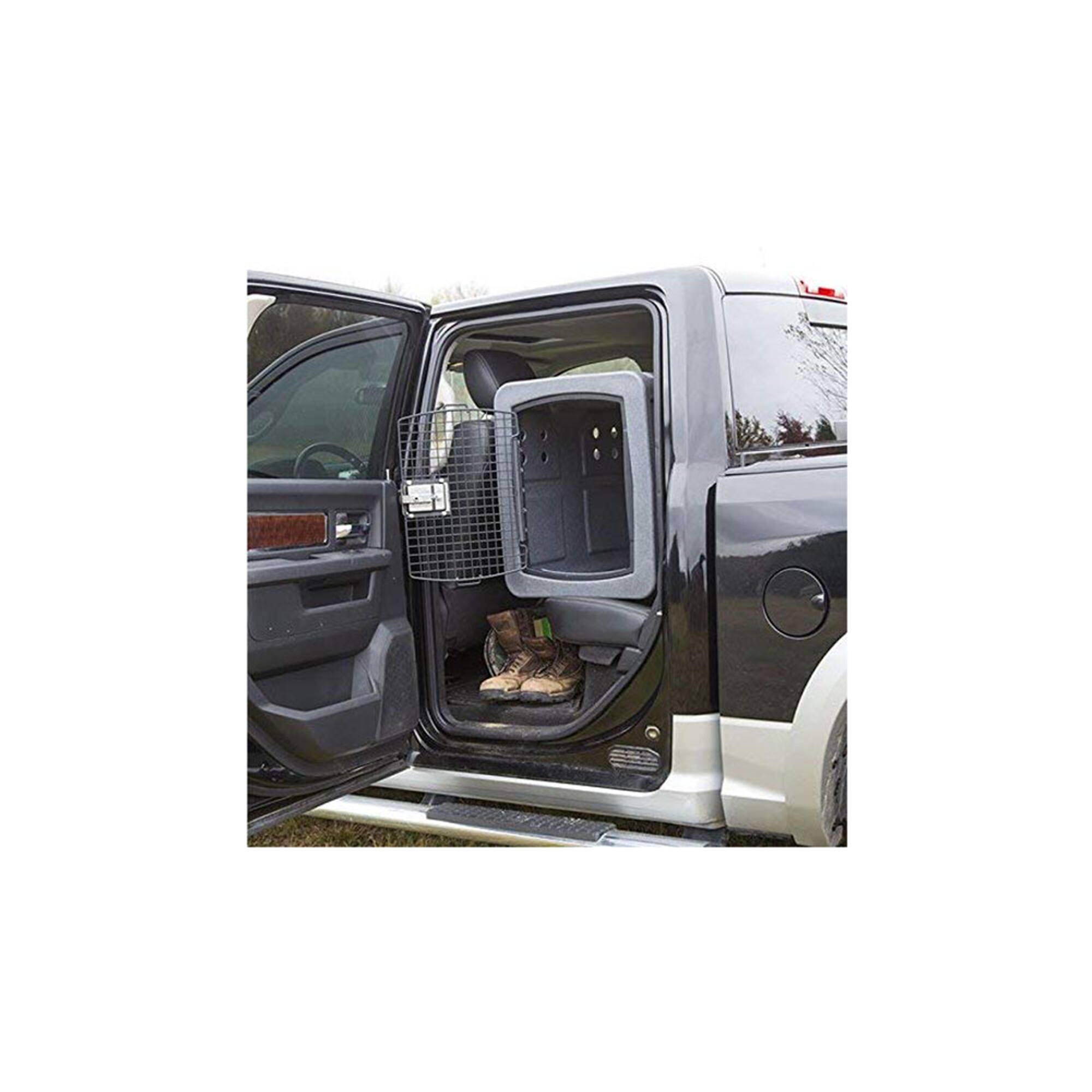 Alt View 1. Dakota 283 - Dakota283 G3 High-Security Polyethylene Framed Door Kennel, Large, Dark Granite.