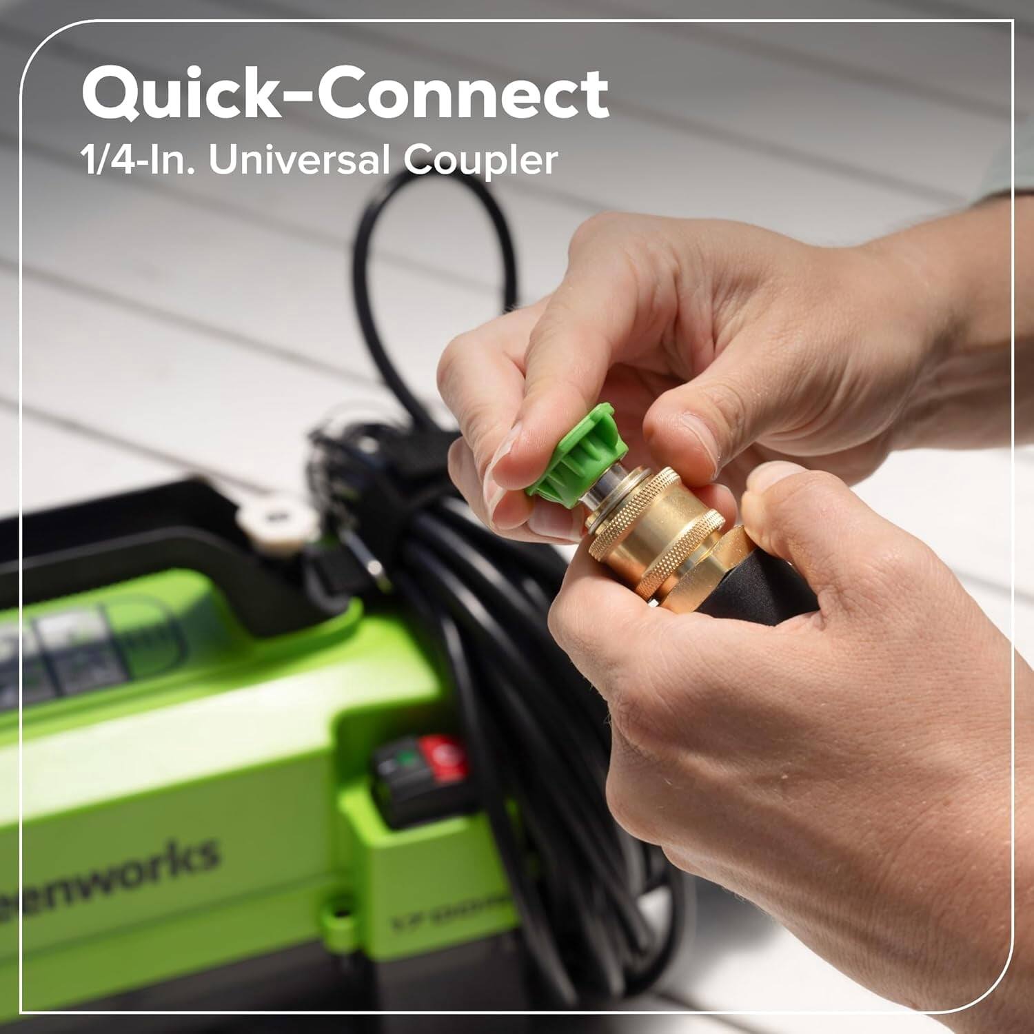 Quick-Connect 1/4-In. Universal Coupler  
enworks