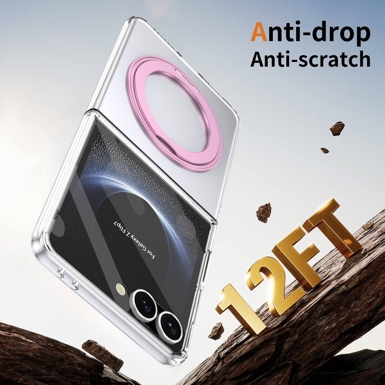 Anti-drop Anti-scratch Flip7 Z Galaxy For 12FT