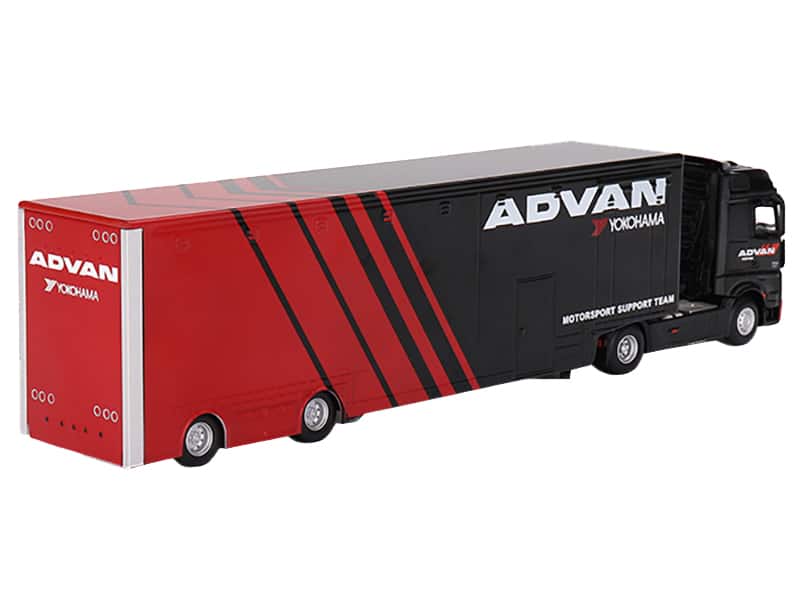 MINI GT Mercedes-Benz Actros ADVAN トレーラー Best Buy