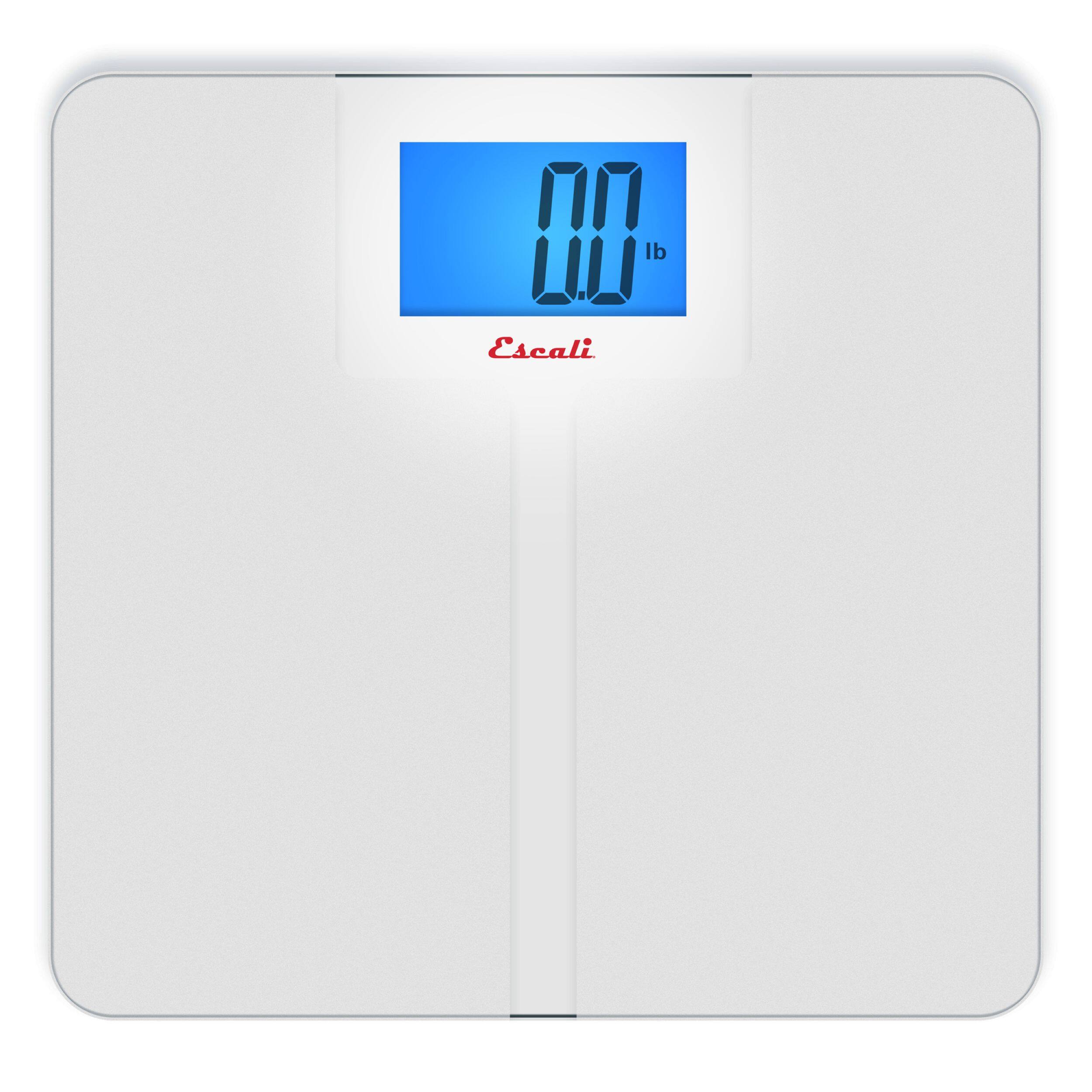 Alt View 3. Escali - High Capacity Anti-Slip Bathroom Scale - White.