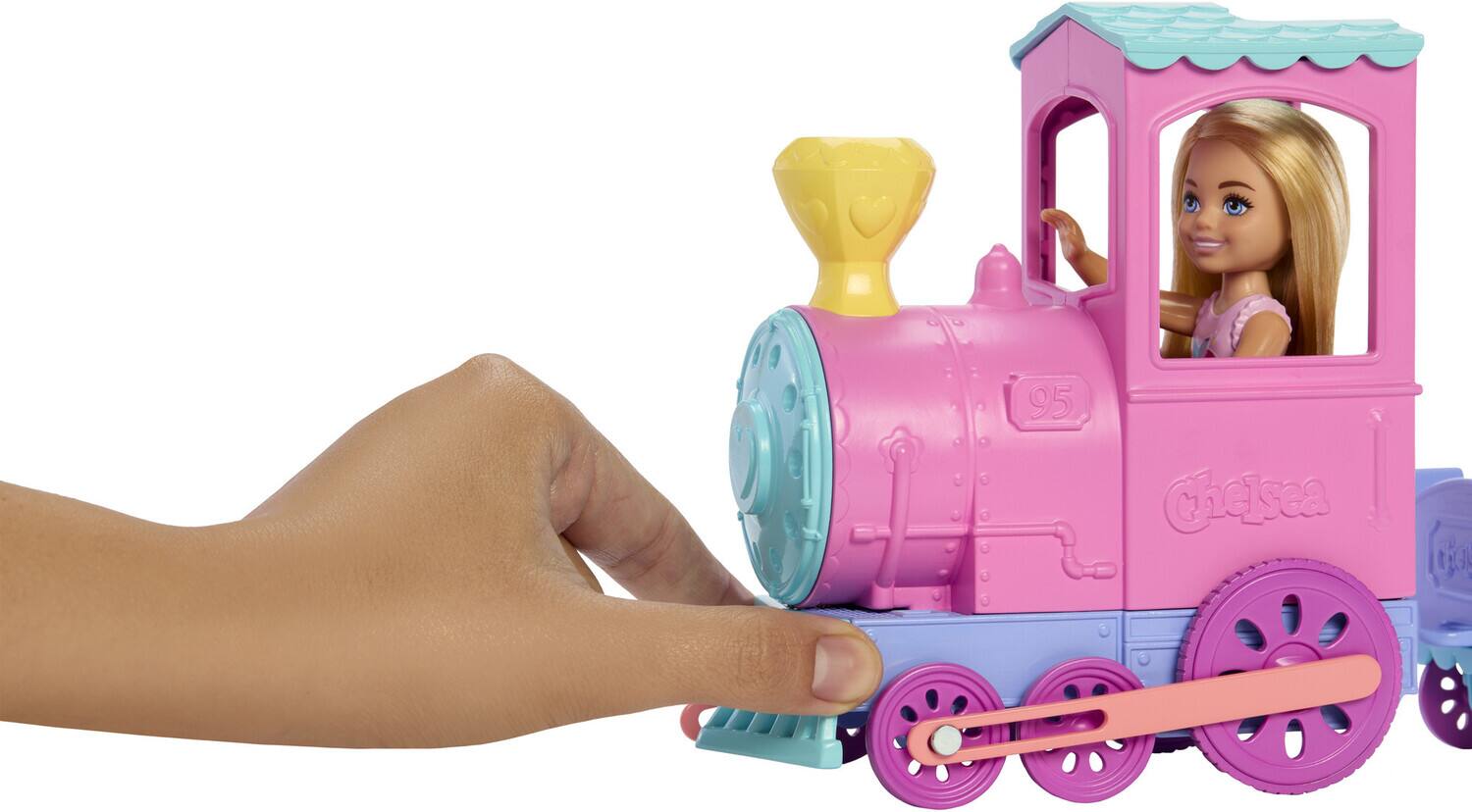 Alt View 2. Mattel - Mattel - Barbie Day at the Fair Chelsea Carnival Train, Blonde   - Collectibles - Multicolor.