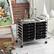 Alt View 5. Costway - Costway 12 Drawers Rolling Cart Storage Scrapbook Paper Studio Organizer Bins - Black.