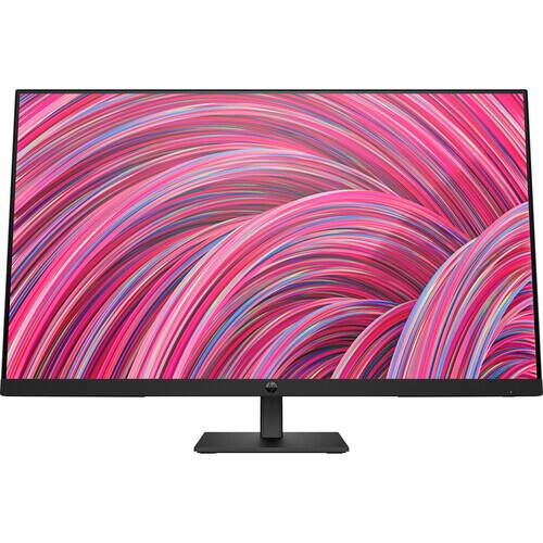 Alt View 1. HP - P32u G5 31.5" QHD Monitor USB-C 1440p 16:9 5ms GtG 1000:1 100mm VESA DisplayPort HDMI  Adjustable Height and Tilt - Black.