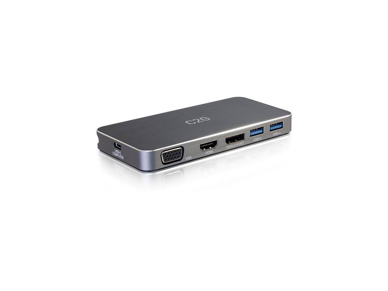 USBC COMPUTER C2G HDMI VGA USB-A DISPLAYPORT USB-C