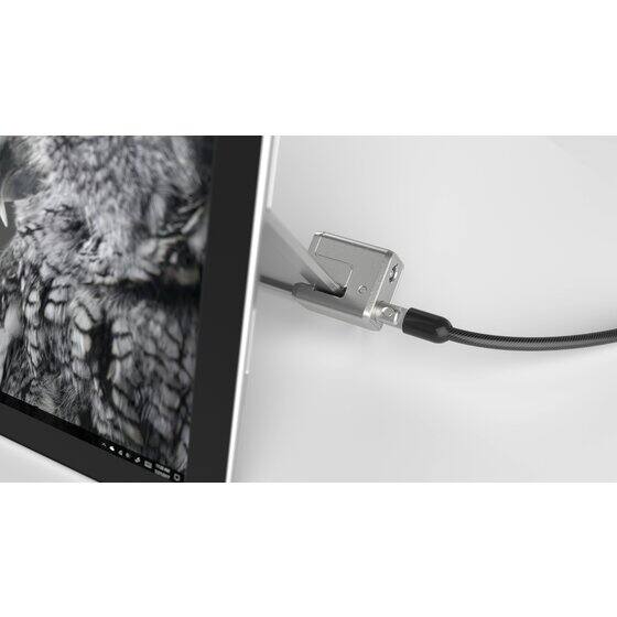 Alt View 1. Kensington - Keyed Cable Lock for Microsoft Surface Pro and Surface Go 6ft Steel Security Cable Master Keyed On Demand K68136WW.