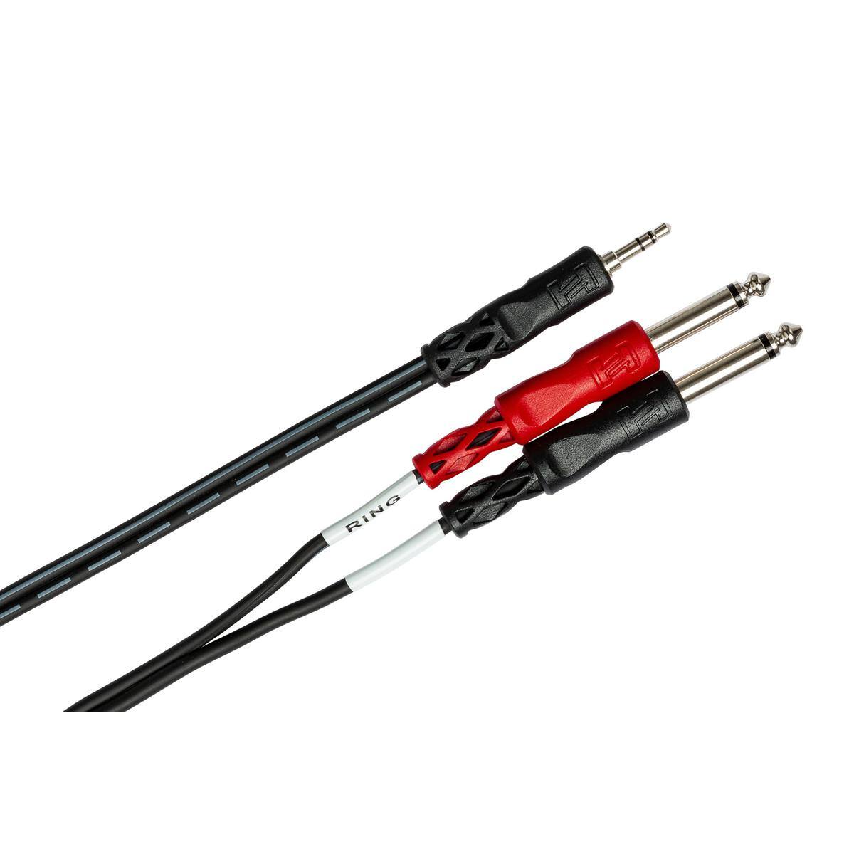 Hosa Technology 10' Stereo 3.5mm Mini Male to Two Mono 1/4