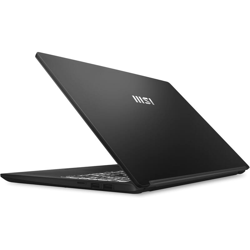 Alt View 7. MSI - MSI Modern 15 15.6" FHD Touch Laptop,Intel Core 9 270H,64GB RAM,4TB SSD,Backlit Keyboard,Win 11 Pro,Black - Black.