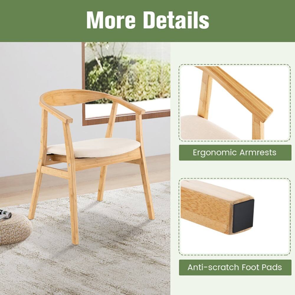 More Details

Ergonomic Armrests

Anti-scratch Foot Pads