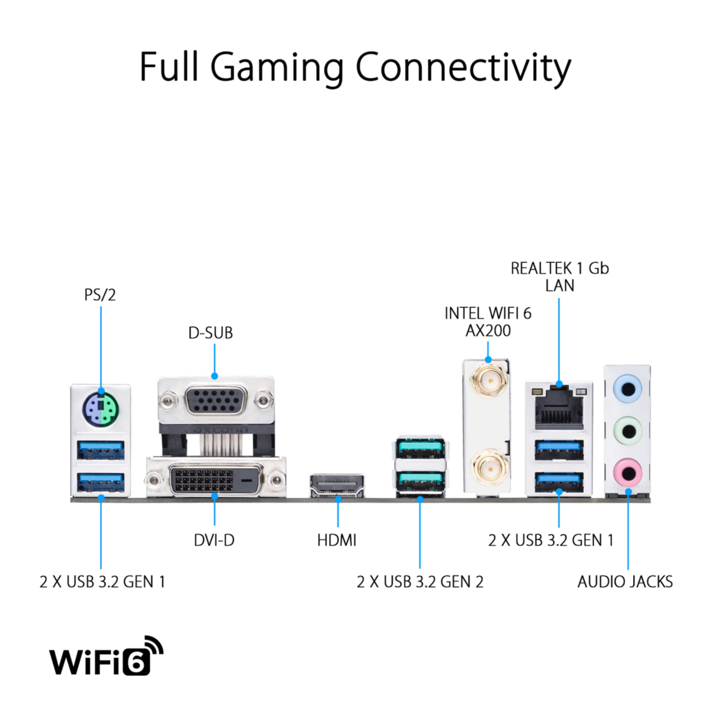 ASUS - PRIME B550M-A WIFI II (Socket AM4) AMD B550 Micro ATX