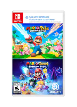 Mario + Rabbids Kingdom Battle and Sparks of Hope Bundle - Nintendo Switch