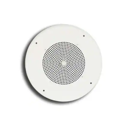 Front. Bogen - S86T725PG8WVK Ceiling Speaker Assembly - Off White.