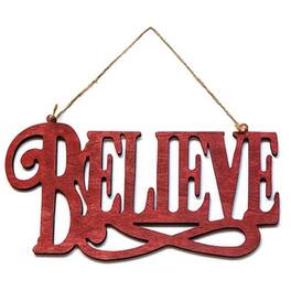 BreeBe - *Script BELIEVE Hanger - Red