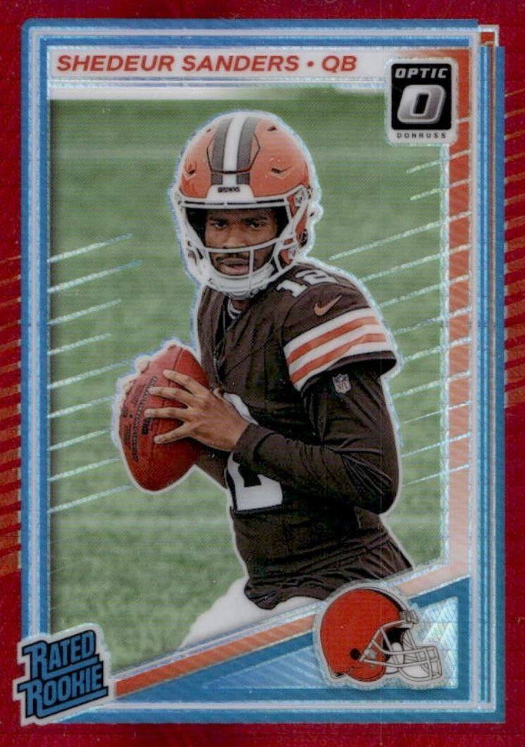 SHEDEUR SANDERS QB OPTIC O DONRUSS - 12 RATED ROOKIE