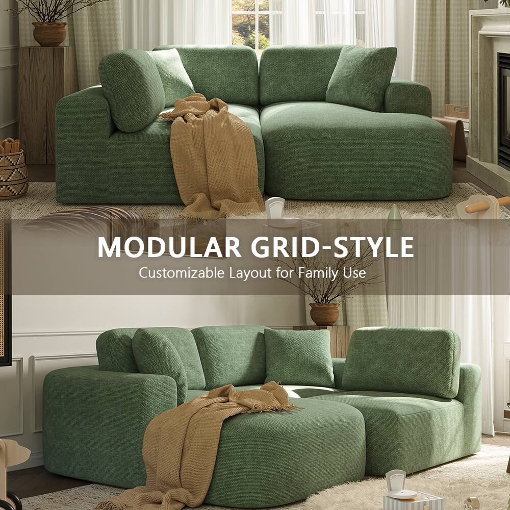 MODULAR GRID-STYLE  
Customizable Layout for Family Use