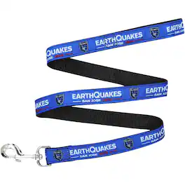 All Star Dogs - San Jose Earthquakes Dog Leash - Blue
