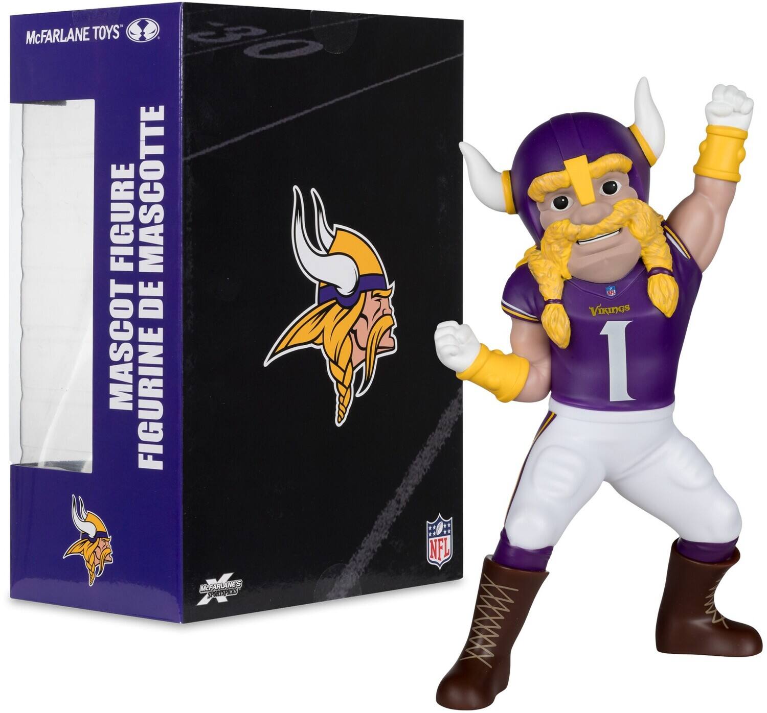 McFarlane SportsPicks - NFL - Viktor (Minnesota Vikings) 8" Posed Figure - COLLECTIBLES