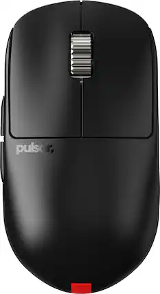 Front. Pulsar - X2H eS Medium Wireless Gaming Mouse - Black.